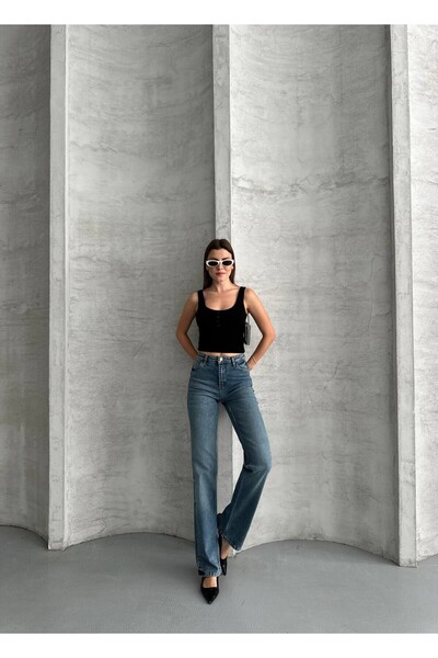 ZDN JEANS Yeni Sezon Straıght Kesim Kot Pantolon