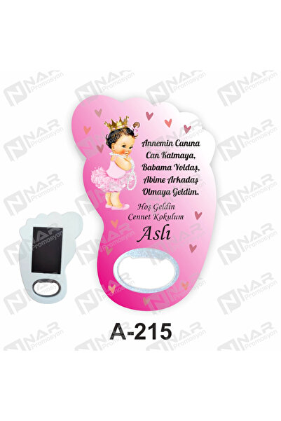 Nar Promosyon 30 Adet Mıknatıslı Ayak Açacak Magnet - Yanında Ambalaj Hediyel...