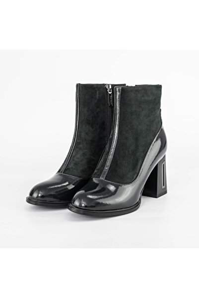Jose Simon Women's ankle boots with thick heels K9191-1B Green