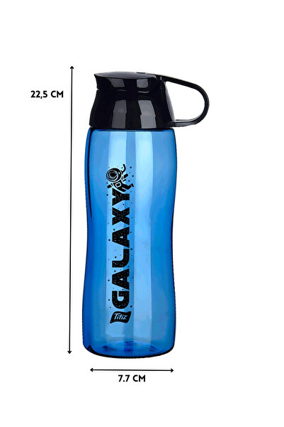 ELDİPA 750 ml Pc Water Bottle Ergonomic Leak-Proof Lid Sports Water Bottle with Handle