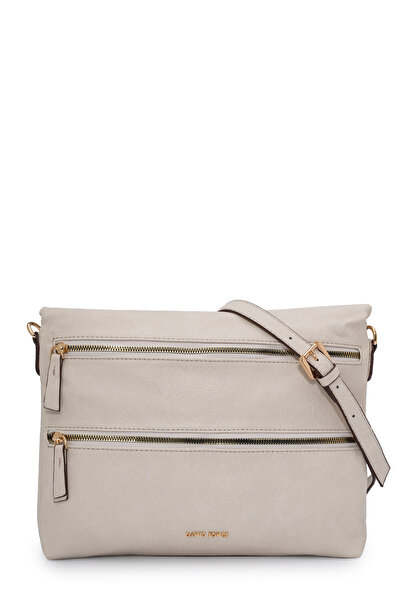 David Jones Crossbody Bag with Flap and Zipper Detail Dj260