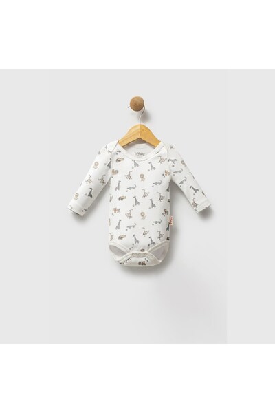 Tiffany Baby Kıds Tiffany Baby Long Sleeve Baby Bodysuit 32011