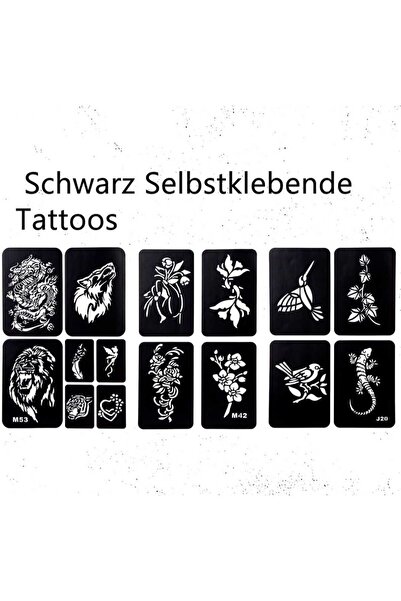 Koogel Șabloane pentru tatuaje temporare
