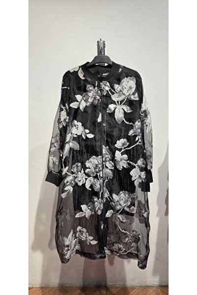 Elele Kadın tesettür lazer kesim kap içi tunik 2li takım