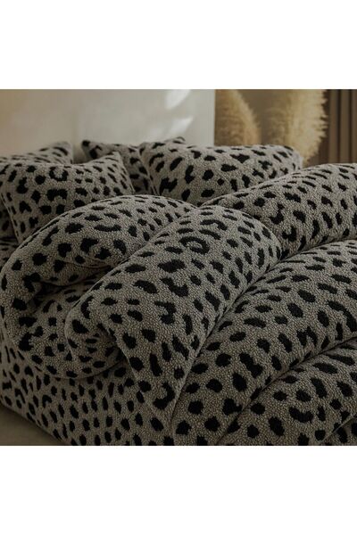 Casa-Textile Cocolino Premium 4-Piece Set with Elastic – Dense Texture, Impeccable Finish