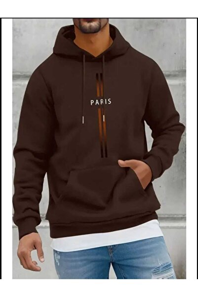 ORVIO Group هودي بخطوط عمودية مكتوبة عليه باريس