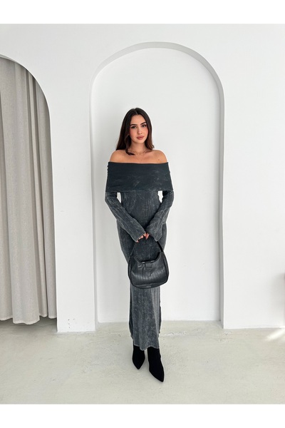 bobitex فستان مادونا طويل من التريكو قابل للغسل