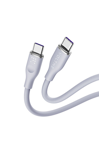 VOLTME Moss Series Cable USB-C To USB-C 1m 100W - Gray