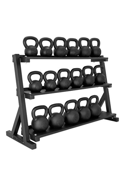ZOCO BODY FIT Suport pentru kettlebell, Zoco Body Fit®, 3 niveluri, negru