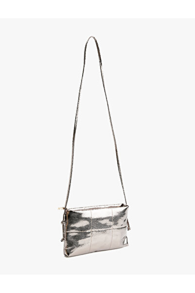 Koton Металева сумка на ремені з блискавкою та капюшоном