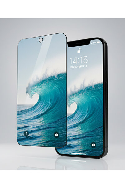 TeknoŞen واقي شاشة زجاجي لآيفون 12 برو مع أداة تطبيق، زجاج مضاد للكهرباء السا...