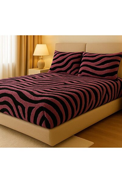 Casa-Textile Cocolino cover, embossed pattern, with elastic + 2 pillowcases, double bed