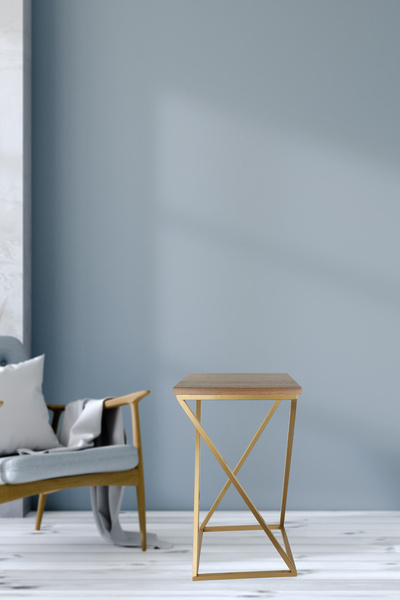 Begüsa Zeta Sehpa Eskitme Ceviz Ahşap