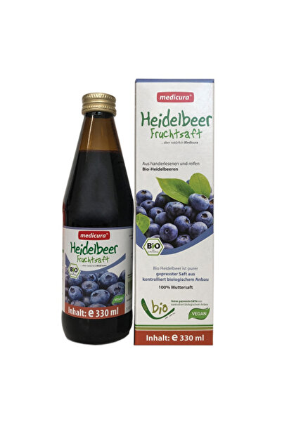 Medicura Suc de afine negre 100% bio vegan 330 ml