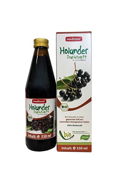 Medicura Suc de soc negru 100% bio vegan 330 ml
