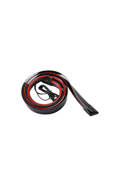 ART Trunk spoiler / rear window with LED, position functions, brake light and turn signal - Black