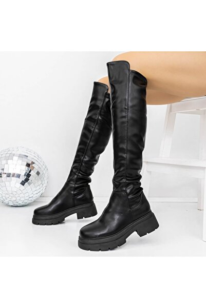 mei Cizme Dama 3WL125 Negru