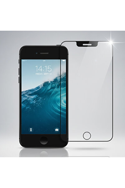 TeknoŞen iPhone Se Glass Screen Protector with Applicator Esd Anti-Static Gla...