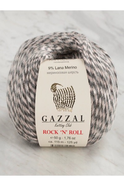 GAZZAL İPLİK GAZZAL ROCK 'N' ROLL 13954 / 5 ADET