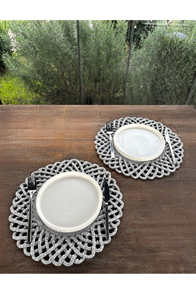 Home Inn Home Textile Set of 2 American Tablecloths-Stain Resistant 33 X 33 cm