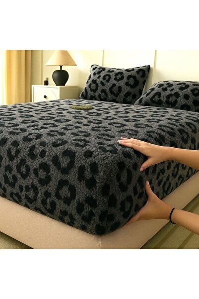Casa-Textile Cocolino cover, embossed pattern, with elastic + 2 pillowcases, double bed