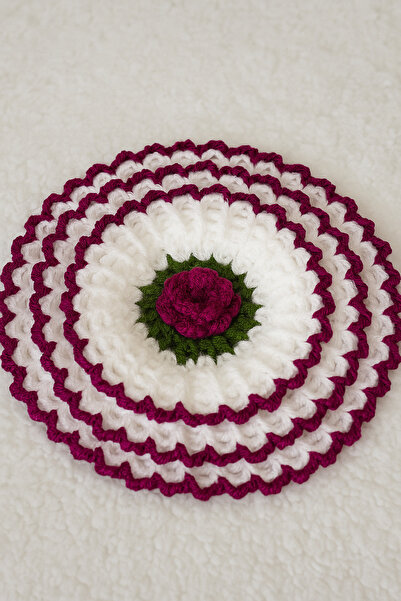 Ella Hat-Craft Lahana model çeyizlik el örgüsü lif(Sabunluk lif hediyeli)