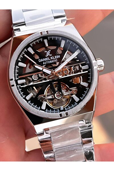 Daniel Klein Men's Wristwatch with Automatic Mechanism Calendar Dial Dial 2 Years Warranty Otm.14268.2