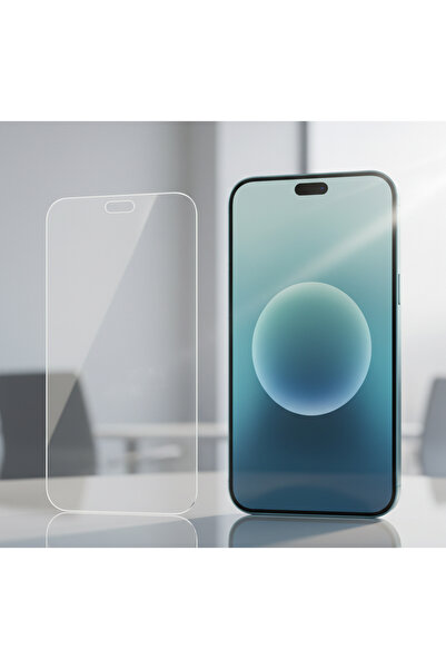 TeknoŞen واقي شاشة زجاجي لآيفون 17 مع أداة تركيب، زجاج مضاد للكهرباء الساكنة ...