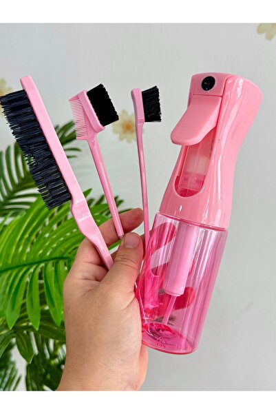 Toka Kutum Kids Store Saç Spreyi Ve Fırça Tarak Seti Pembe
