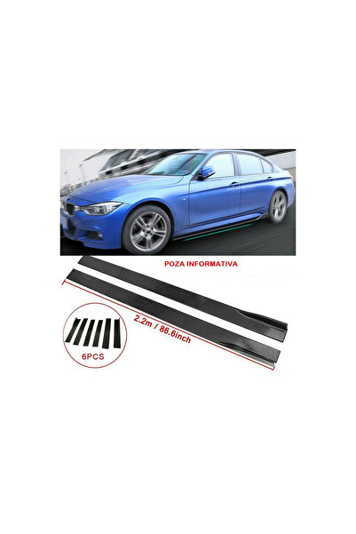 ART Carbon tuning side sill trim extensions set, length 220cm.