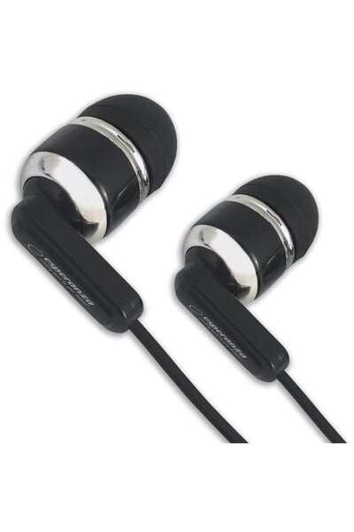 ESPERANZA EH194, Jack 3.5 mm, 1.2 m, Negru/Argintiu