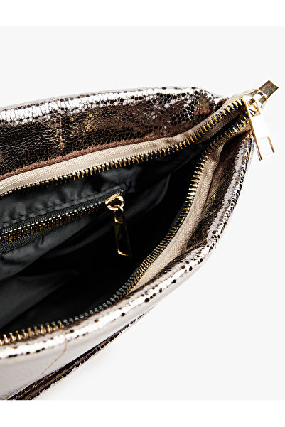 Koton Металева сумка на ремені з блискавкою та капюшоном