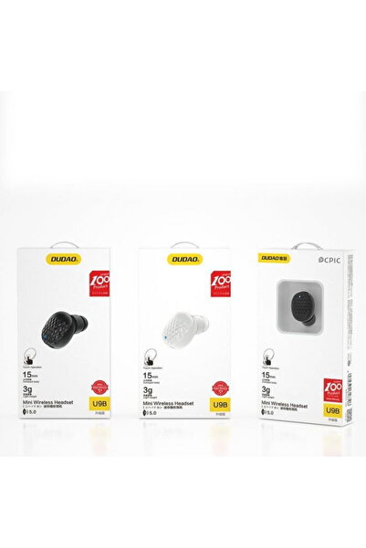 DUDAO Casca U9B Bluetooth headset for calls negru