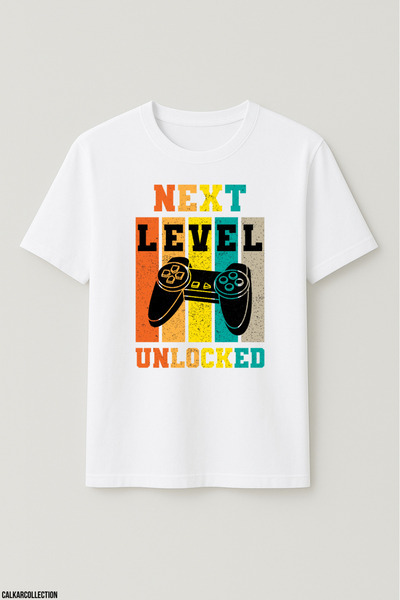 CALKARCOLLECTION تيشيرت للجنسين واسع الحجم، المستوى التالي مفتوح