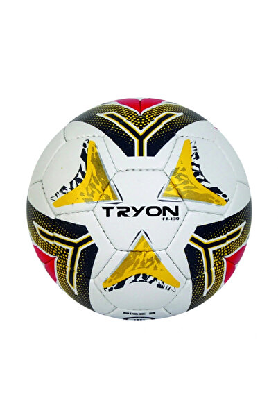 TRYON Ft-110 White Blue Soccer Ball Number 3
