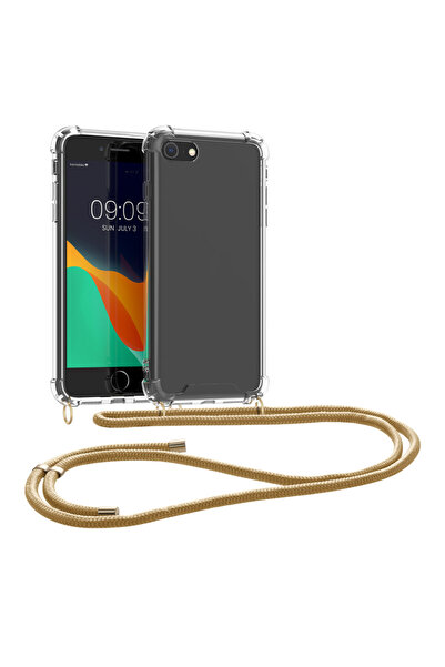 KWmobile Case for Apple iPhone 8 / iPhone 7 / iPhone SE 2, Silicone, Transpar...