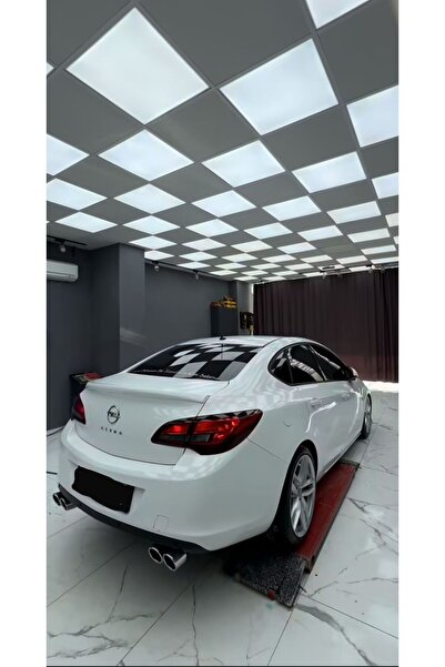 otoset Opel Astra J Sedan Bagaj Üstü Spoiler Astarlı
