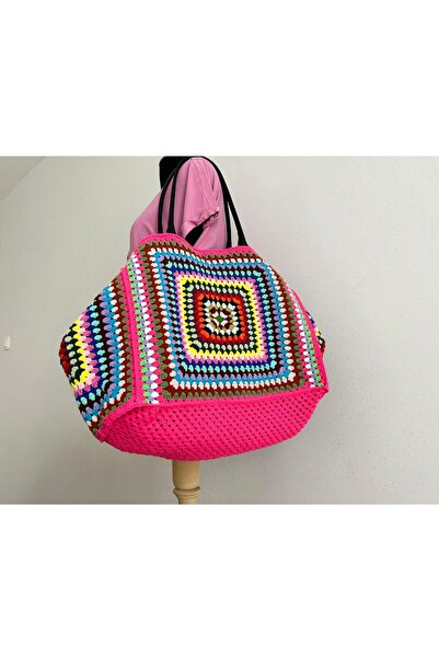 B BUL AKSESUAR El örgüsü çanta