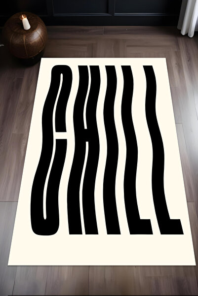 Liriya Makinede Yıkanabilir Dijital Baskı Kaymaz Taban Salon Mutfak Yolluk Ço...