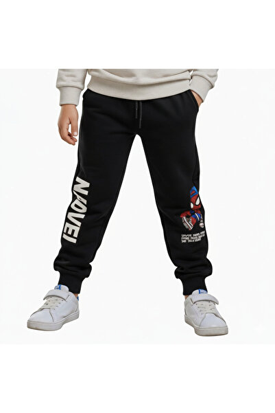 alqarat "القارات" Boy's Spider-Man Sweatshirt and Joggers Set