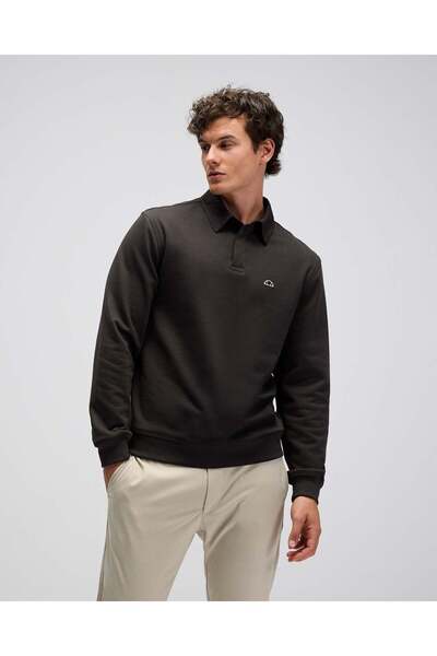 Ellesse Hanorac pentru bărbați cu gât polo tricou EM607