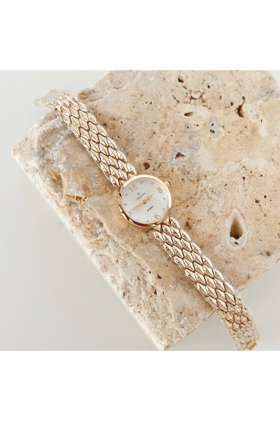 Vesce Atelier Osier Gold Saat White