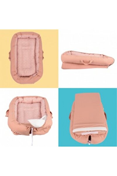 Sevi Bebe Anti-reflux co-sleeper Salmon Pink - SeviBebe