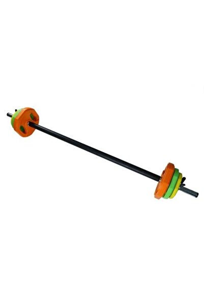orima Barbell set with integrated weights + safety lock