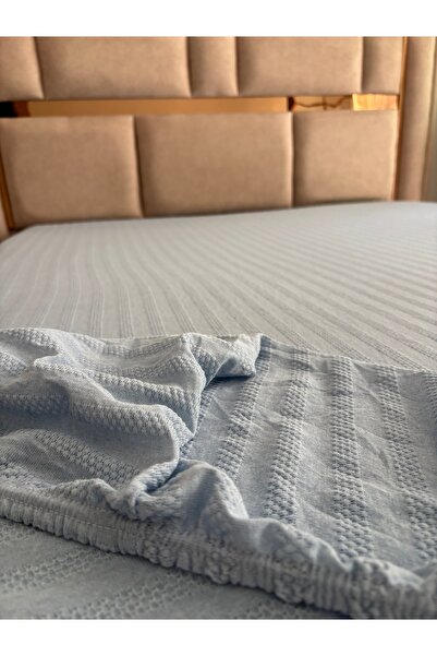 Demya Home 100% Cotton Single / Double Fitted Sheet (1St Layer) Class Domestic Production)