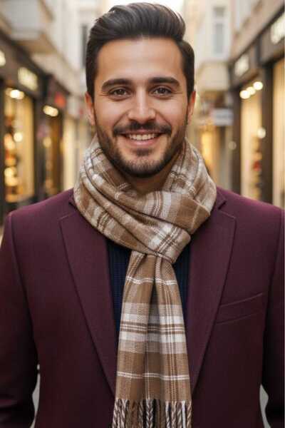 Trenderrs Men's Premium Luxury Patterned Scarf