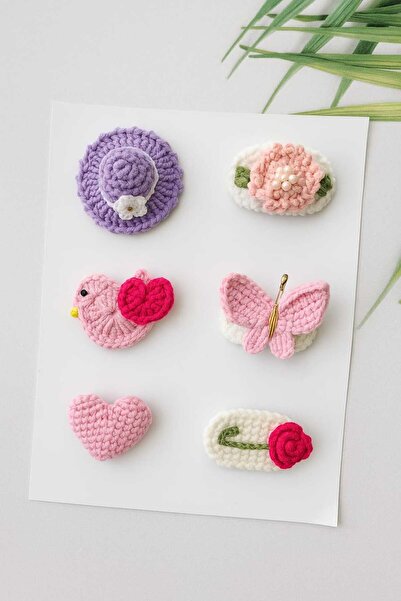 Hand Mother's Since 2024 Sacsız Bebek Tokası Handmade %100 Cotton Karma 6'lı ...