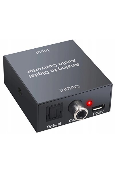 Other CINCH 2xRCA TO TOSLINK SPDIF CONVERTER AUX ADAPTER ANALOG -> DIGITAL