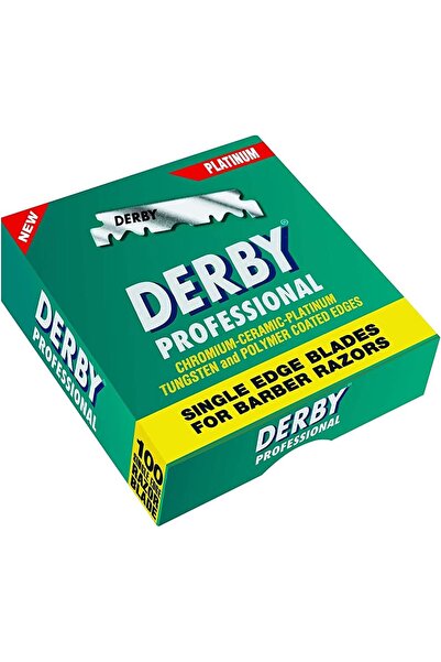 Derby Professional Single-Edge Razor Blades, 100 Pieces (Pack of 2)