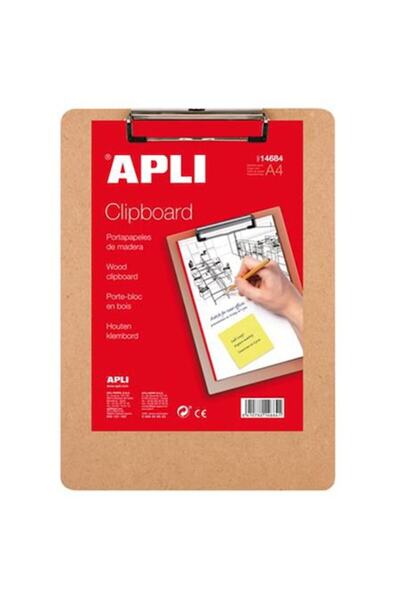 Hababamevi Apli Clipboard din lemn A4 210x297 mm